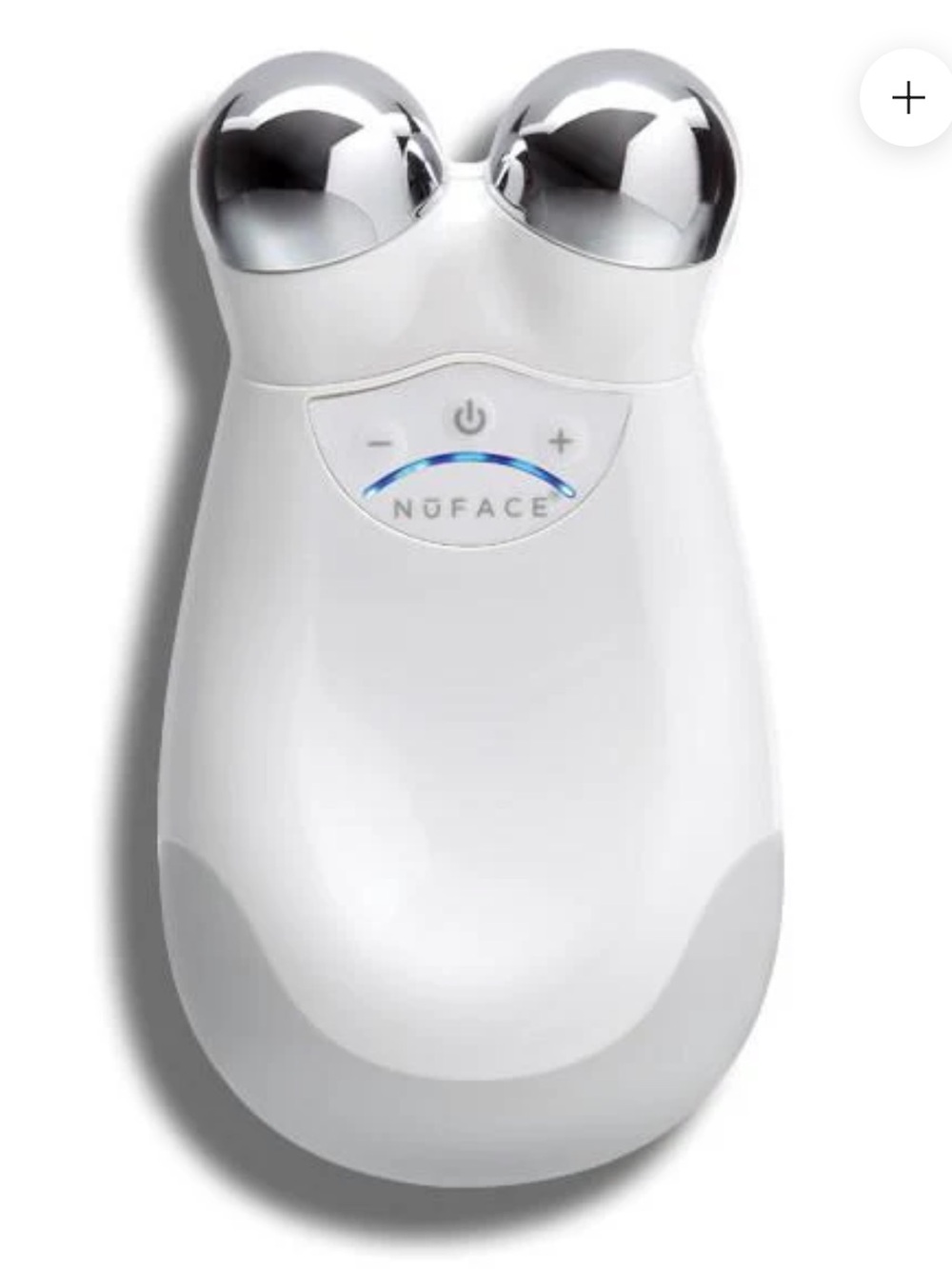 NuFace Trinity Pro Facial Toning Device in White and Silver